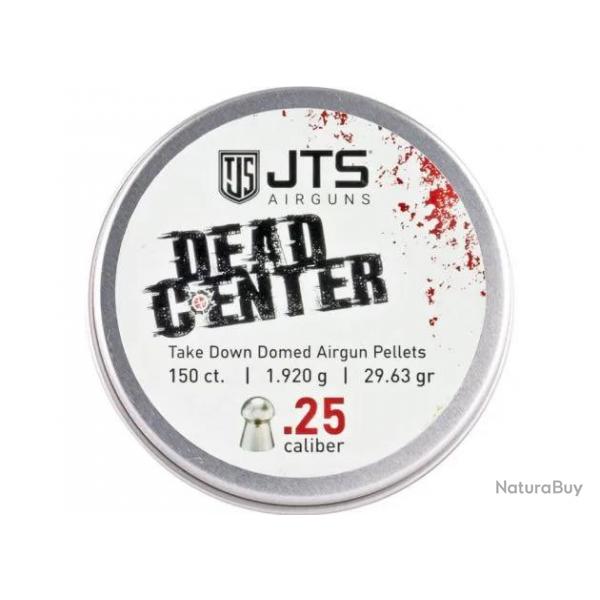 Plombs JTS Dead Center Precision Domed 6.35 mm 29.63 grains