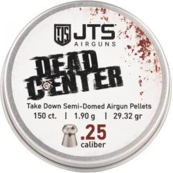 Plombs JTS Dead Center Precision 6.35 mm 29.32 grains