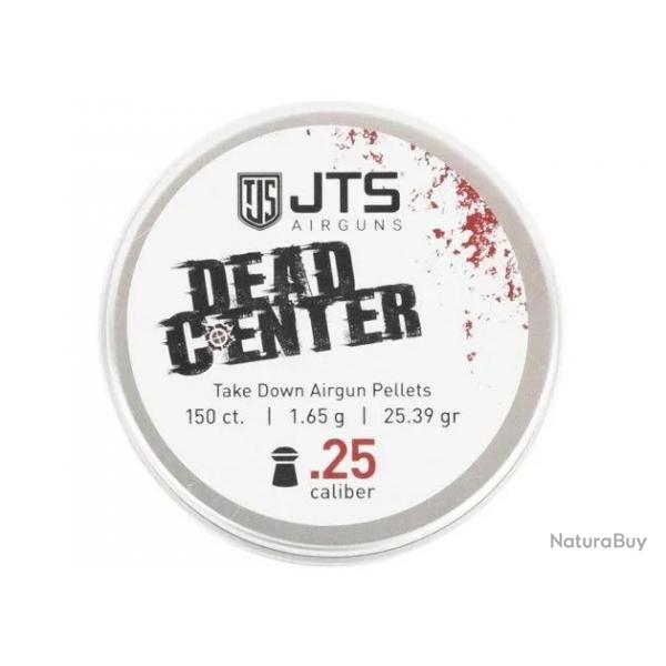 Plombs JTS Dead Center Precision 6.35 mm 25.39 grains