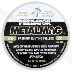Plombs Predator Metalmag - Cal. 5.5 mm 17 grains