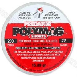 Plombs Predator Polymag - Cal. Shorts 5.5 mm 15.89 grains