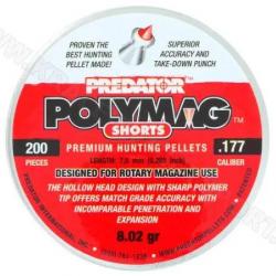 Plombs Predator Polymag - Cal. Shorts 4.5 mm 8.02 grains