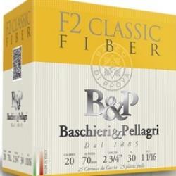 Cartouches B&P F2 Classic Fiber 30g BG - Cal. 20 x1 boite