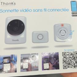 Sonnette video connectée sans fil