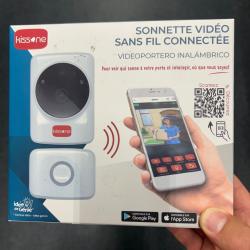 Sonnette vidéo connecter sans fil détecteur de mouvement