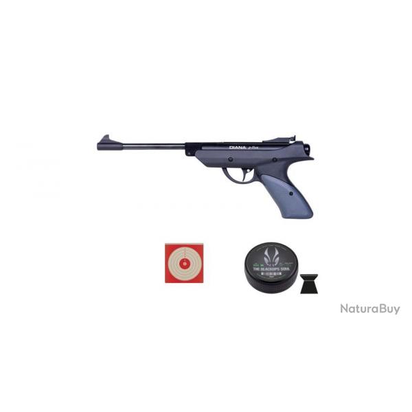 PACK prt  tirer Pistolet  plomb Diana P-Five cal. 4,5 mm