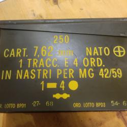 Caisse métal pour munitions