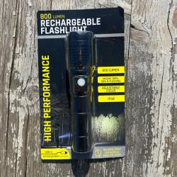 Lampe de poche rechargeable 800 lumens