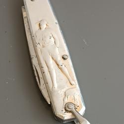 COUTEAU ANCIEN, BARGEON, THIERS, XXème.