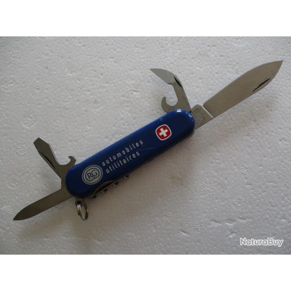couteau  wenger bleu