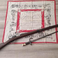 Fusil gras 1874 chasse calibre 24 Manufacture D'Armes et Cycles Saint Etienne,fût long et baïonnette