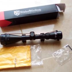 Lunette NIKKO STIRLING 3-9 x 40 AO (comme neuve)