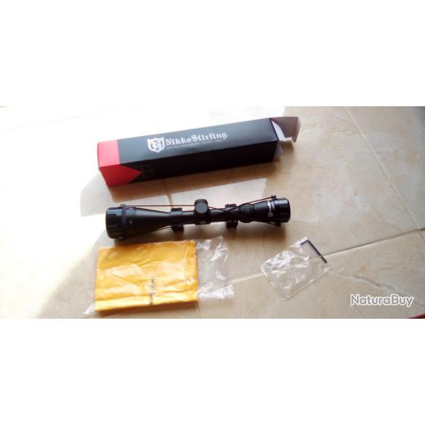 Lunette NIKKO STIRLING 3-9 x 40 AO (comme neuve)