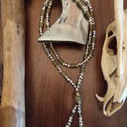 12kt. Ambre, Or jaune - Collier ancien vers 1920 Ambre de