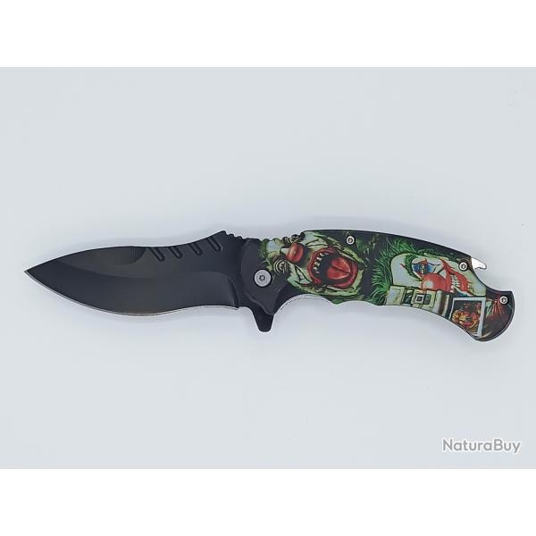 Couteau TDM jocker clown