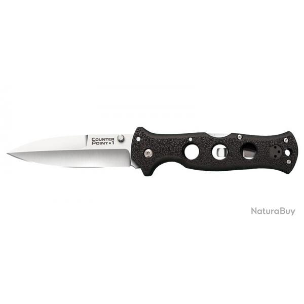 Couteau Cold Steel Counter Point I - Lame 102mm - Manche Griv-Ex - Clip rversible
