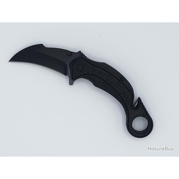 Couteaux Karambit black coupe-ceinture