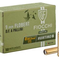 Cartouches 9 mm Flobert à grenaille de plomb 9 mm Flobert 8
