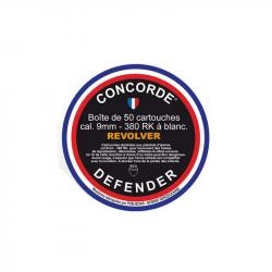 Boîte de 50 cartouches 9 mm à blanc RK 9 mm RK