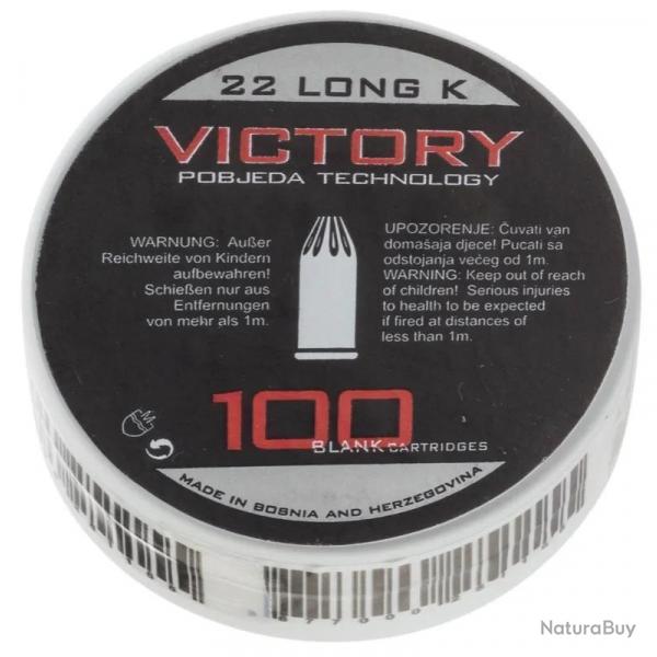 Bote de 100 cartouches 22 Long K 22 LR