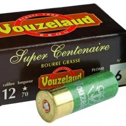 Cartouches Vouzelaud - Super Centenaire - Cal. 12/70 6