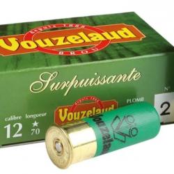 Cartouches Vouzelaud - Surpuissante - Cal. 12/70 7