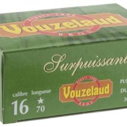 Cartouches Vouzelaud - Surpuissante - Cal. 16/70 2