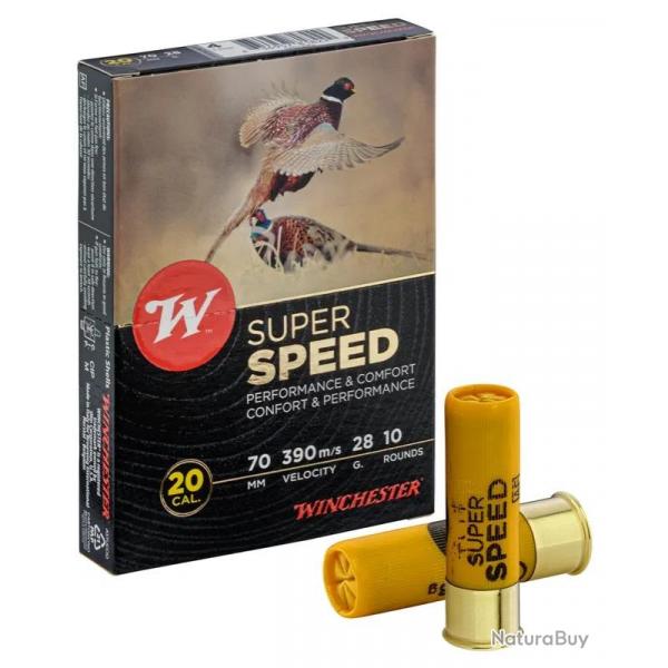 Cartouches Winchester Super Speed G2 - calibres 20/70 6