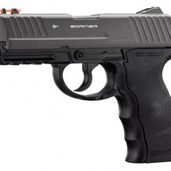 Pistolet CO2 culasse fixe BORNER W3000 Cal. 4.5mm BB's