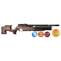 Carabine à air PCP Aselkon MX6 Jet Black Grande Puissance 4.5 mm