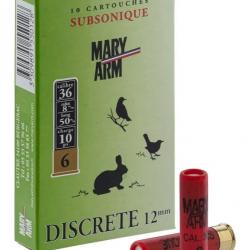 Cartouches Mary-Arms subsoniques - Cal. 12mm cal. 36-12 mm 7,5