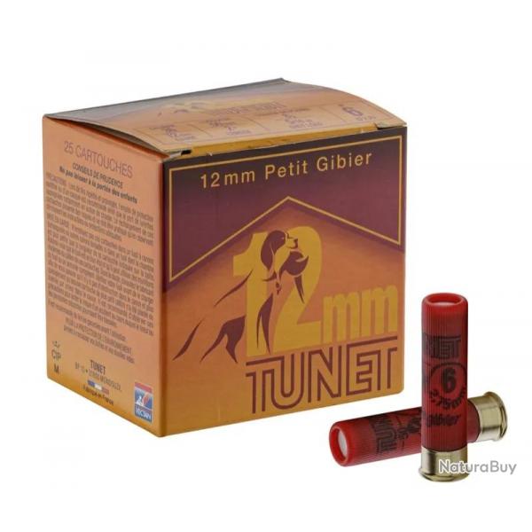 Cartouches TUNET 12 mm Plomb 6  8 cal. 36/50 cal. 36-12 mm 7