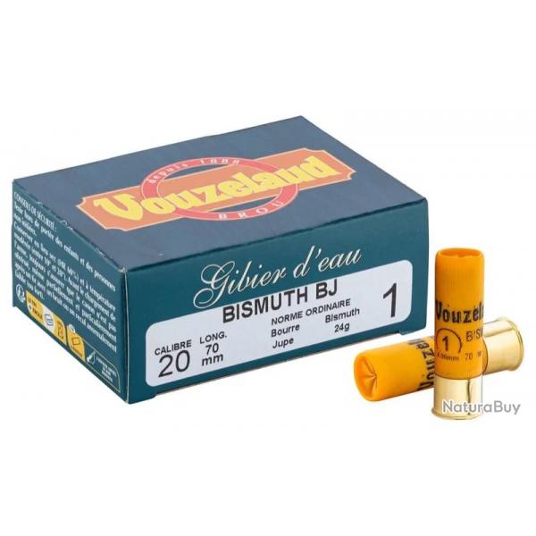 Cartouches Vouzelaud - Bismuth - Cal. 20/70