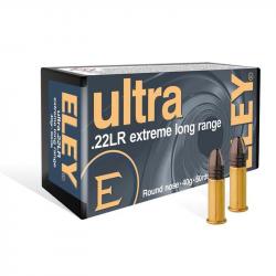 Cartouches Eley .22LR Extreme Long Range 22 LR