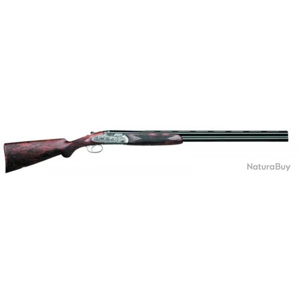 Fusil Superpos Beretta 687 Eell Classic Scene De Chasse Calibre 12 - Canon 67 cm