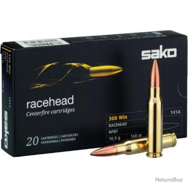 Balles Sako Racehead 308 Win 168 Grains