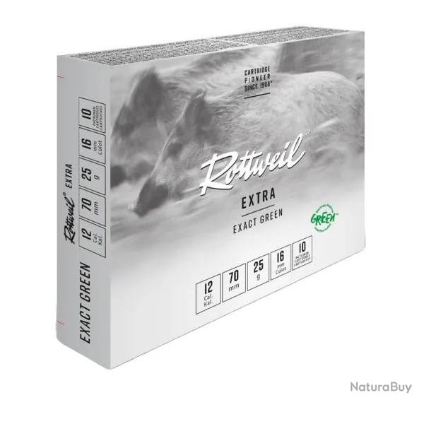 Cartouche Rottweil Exact Green Cal. 12/70 25g x5