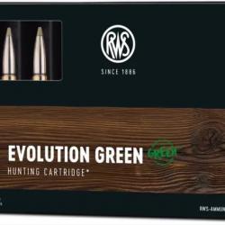 Balles Rws Evolution Green 9,3x64 184 grains