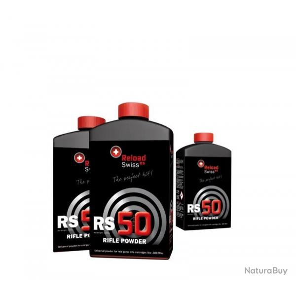 Poudre Reload Swiss Rs50 Rifle - 1 kg