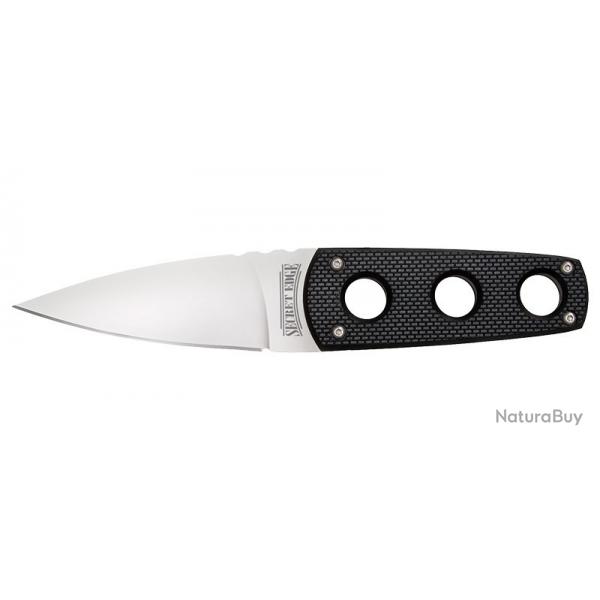 Couteau Cold Steel Secret Edge - Lame 89mm - Manche G10 - Etui Secure-Ex