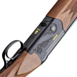 Fusil de chasse superposé extracteur Fabarm Elos A2 Notte Field - Cal. 12 ou 20 Cal. 20 - Double dét