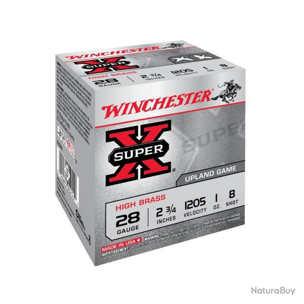Cartouches Winchester Super X High Brass 28 gr - Cal. 28 6