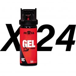 Pack bombes de défense Red Pepper CS 50 ml x24