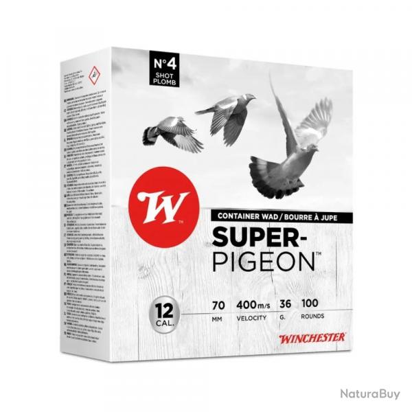 Cartouches Winchester Super Pigeon 36 gr - Cal. 12 x100 4