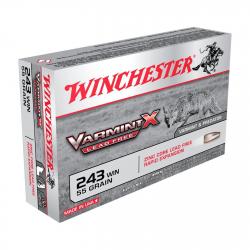 Balles Winchester Varmint Lead Free X 55 Gr - Cal. 243 Win