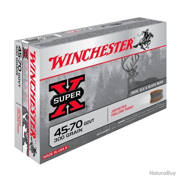 Balles Winchester Super-X Jhp 300 Gr - Cal. 45-70 GVT