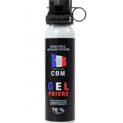 Bombe de défense CBM Red Pepper - Poignée - 100 ml