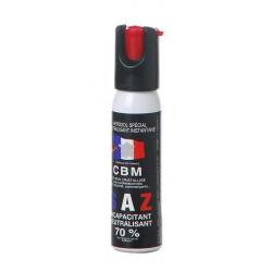 Bombe de défense CBM à gaz - 1/4 de tour - 25 ml