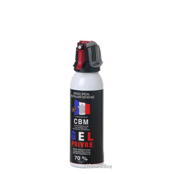 Bombe de dfense CBM Red Pepper - Accusol - 100 ml