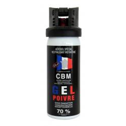 Bombe de défense CBM Red Pepper - Clapet - 50 ml